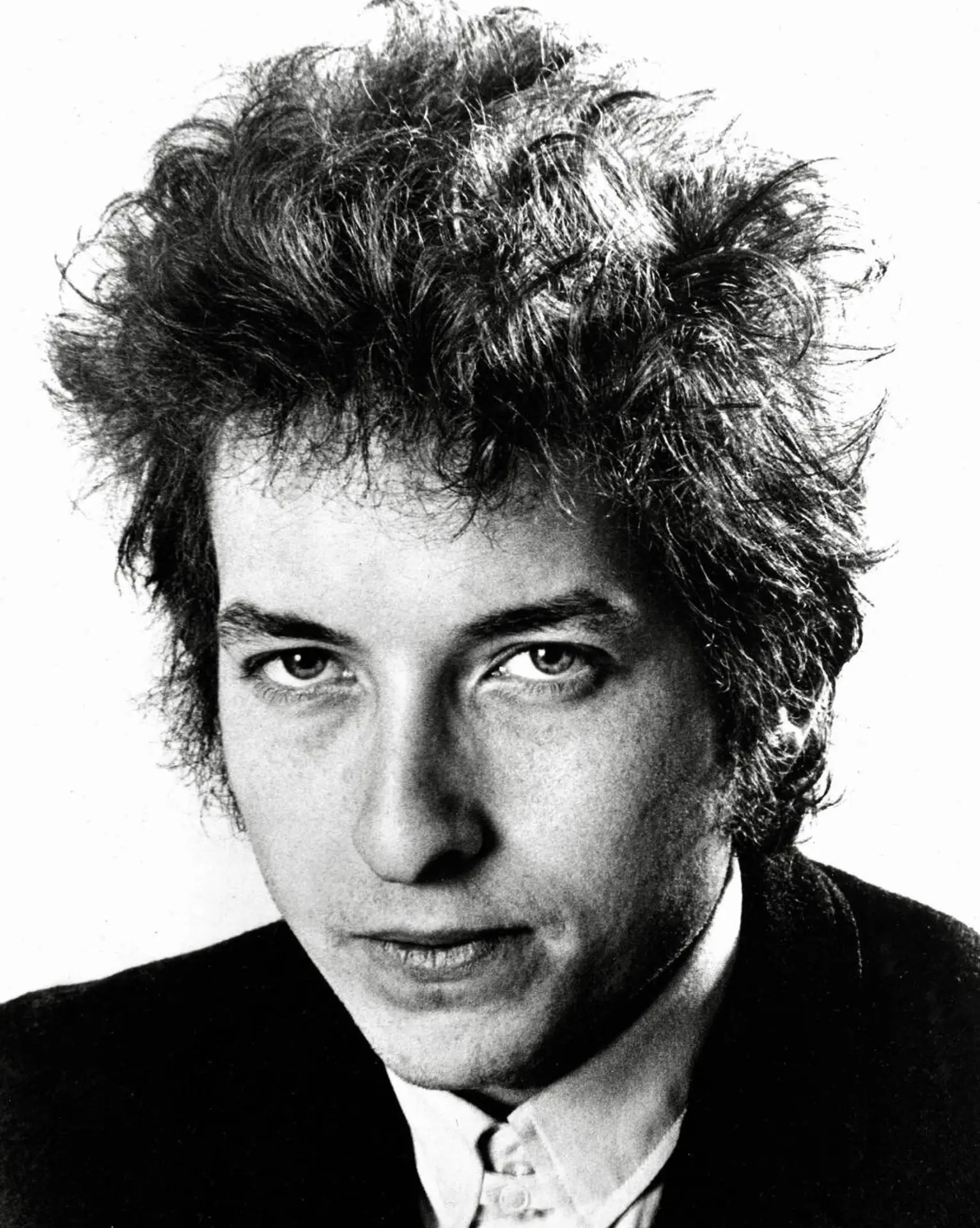 Bob Dylan, 1965 publicity photo by Daniel Kramer for Albert Grossman Management