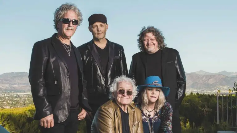 Jefferson Starship band members pose for a promotional photo ahead of their Tioga Downs Casino Resort concert