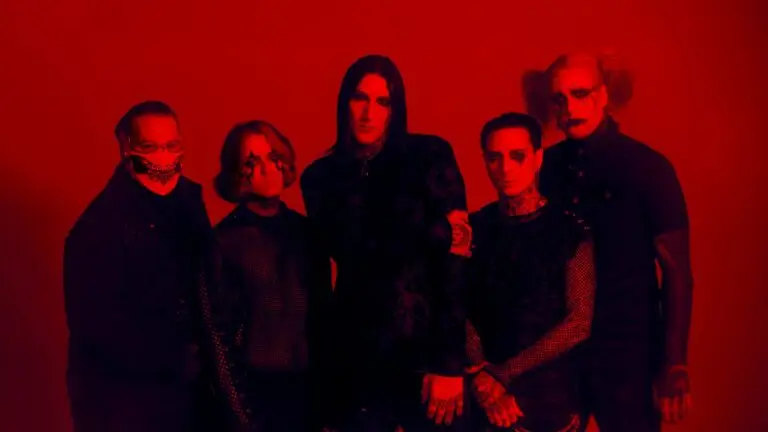 Motionless In White performs at MVP Arena in Albany, NY on November 15, 2026