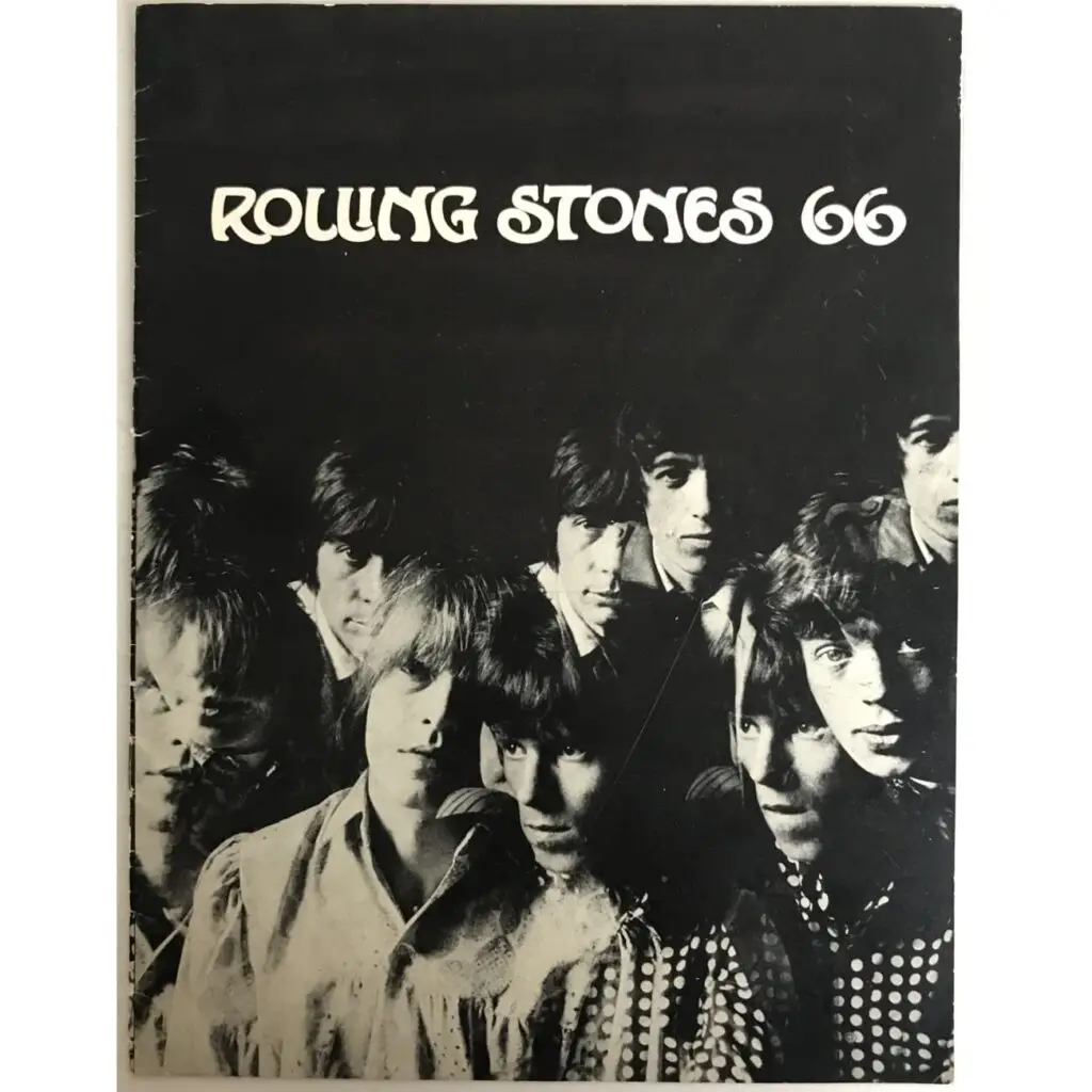 Rolling Stones 1966 concert tour program