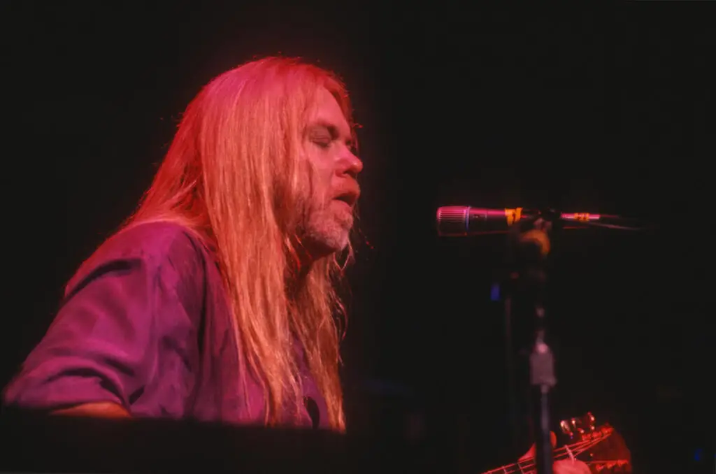 The Allman Brothers Band vintage concert photo