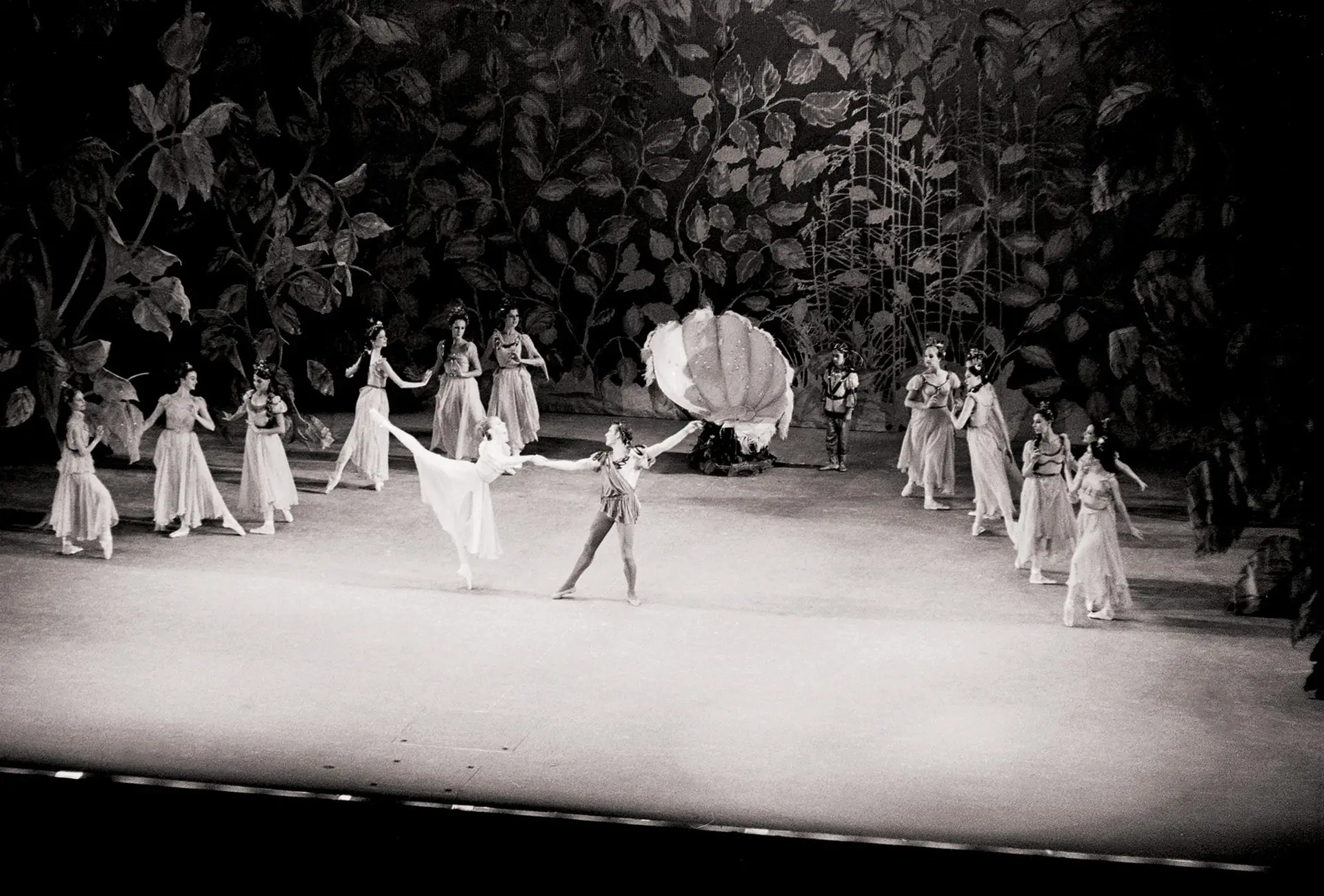 New York City Ballet performing A Midsummer Night's Dream at SPAC's 1966 opening season