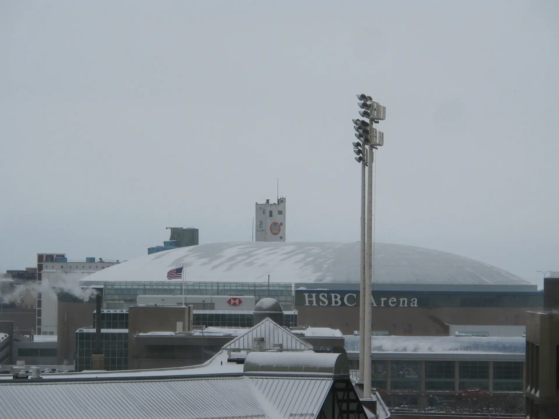 The Buffalo arena as HSBC Arena, 2008