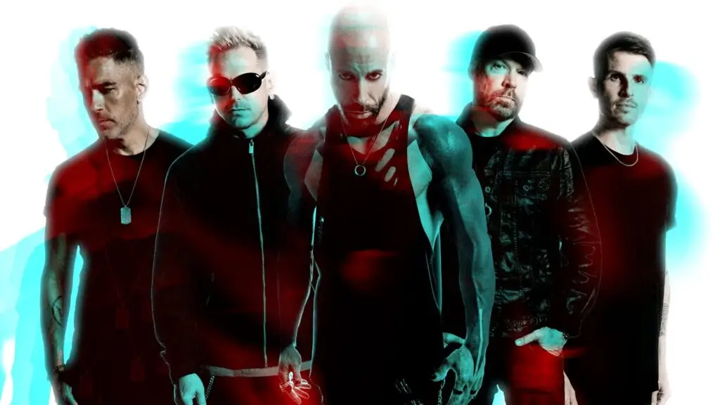Chris Daughtry and band in promotional photo for their 20 Years Unplugged Tour at Troy Savings Bank Music Hall