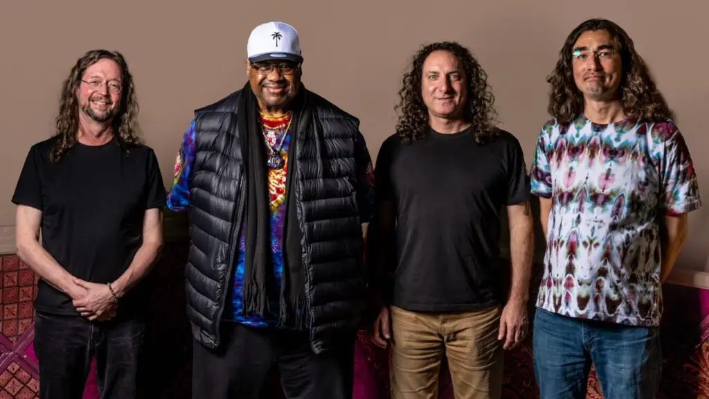 Melvin Seals & JGB official 2025 press photo featuring all four band members