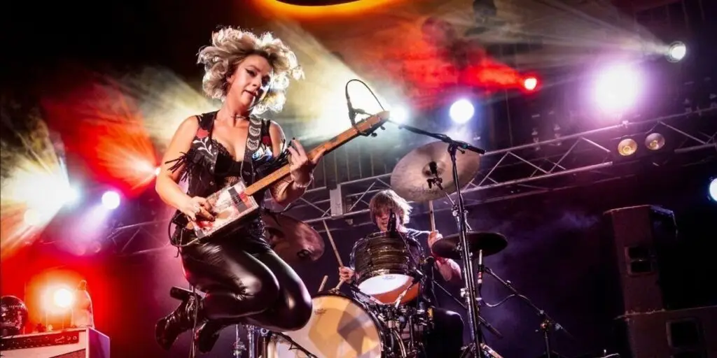 Samantha Fish performing live during the Paper Doll Live World Tour