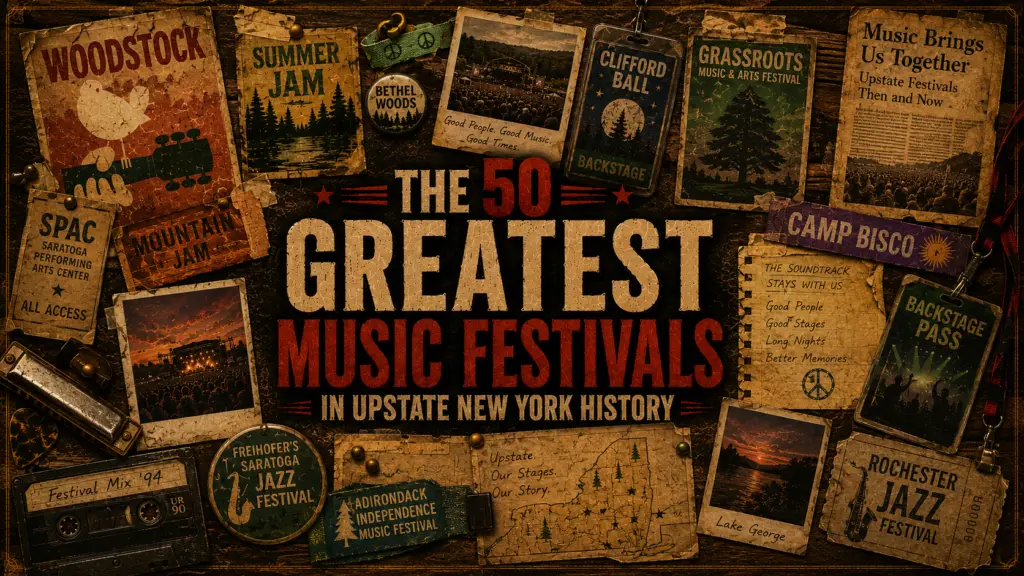 The 50 Greatest Music Festivals in Upstate New York History