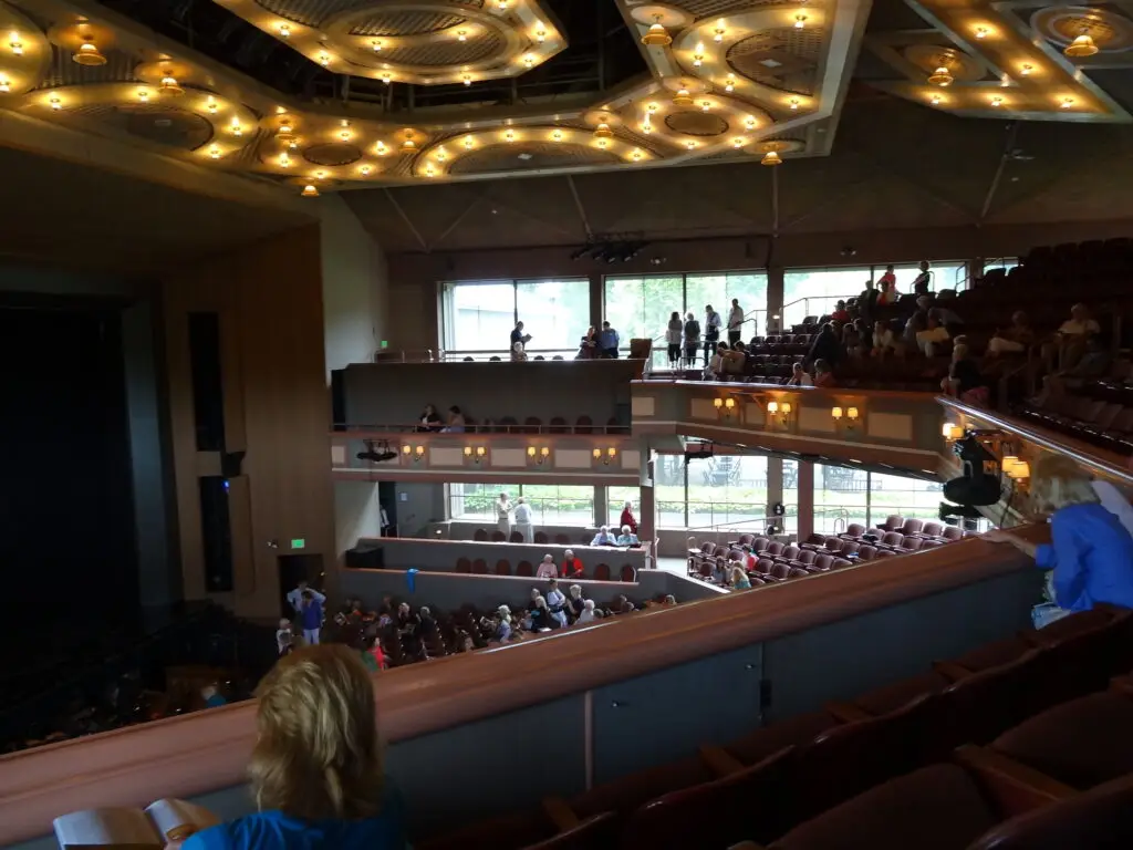 Interior of the Alice Busch Opera Theater, home of the Glimmerglass Festival