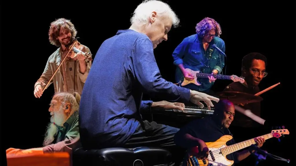 Bruce Hornsby & The Noisemakers performing live on stage during the Indigo Park Tour