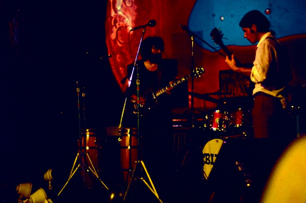 The Grateful Dead performing, psychedelic era