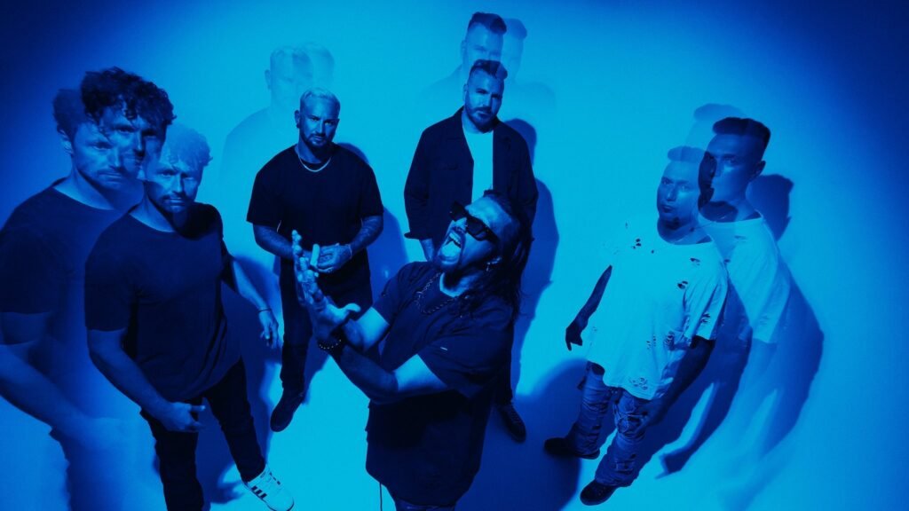 Pop Evil band promotional photo for their show at The Song & Dance in Syracuse