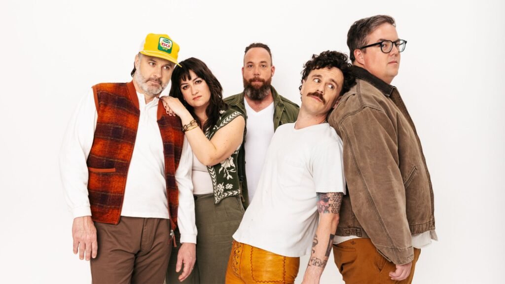 The Strumbellas band promotional photo for their Into Dust Tour at Anthology Rochester NY