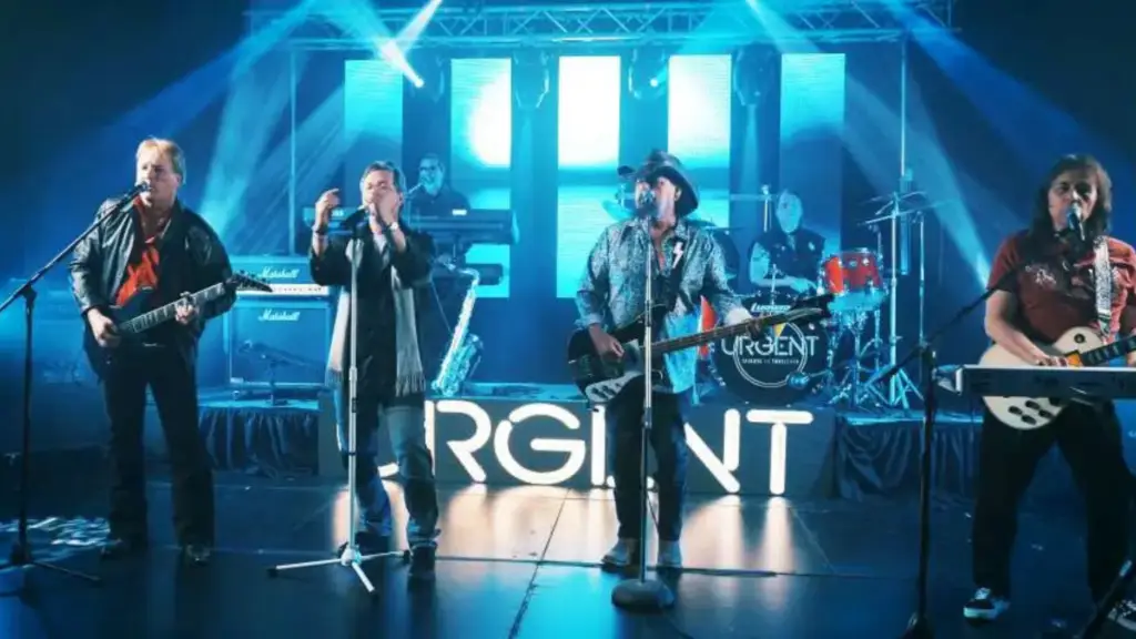 Urgent (Definitive Foreigner Tribute) performing live on stage at del Lago Resort & Casino