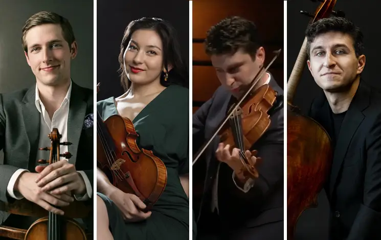 American Chamber Music Society ensemble performing at Maverick Concert Hall