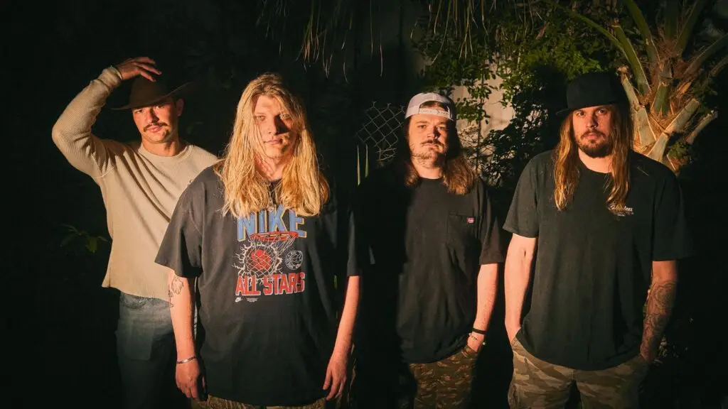Dexter and The Moonrocks, four-piece Western Space Grunge band from Texas, official promo photo
