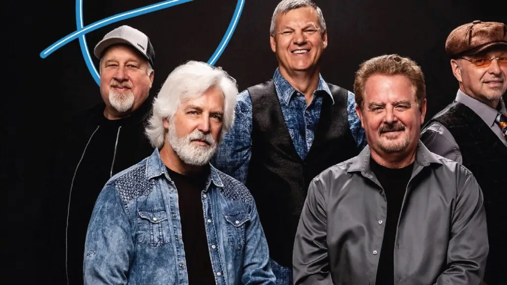 Orleans performing live — five-piece classic rock band on their Final Tour 2026–2027