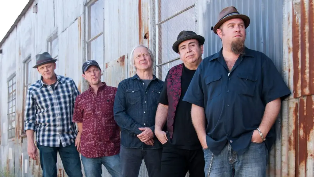 The Weight Band performing live, five-piece Americana roots rock group at Bethel Woods Center for the Arts