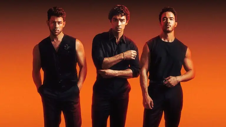 Jonas Brothers performing on the Burning Up Tour All Over Again 2026
