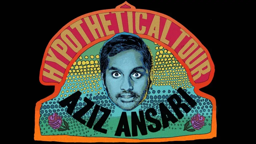 Aziz Ansari Hypothetical Tour 2026 official promotional artwork