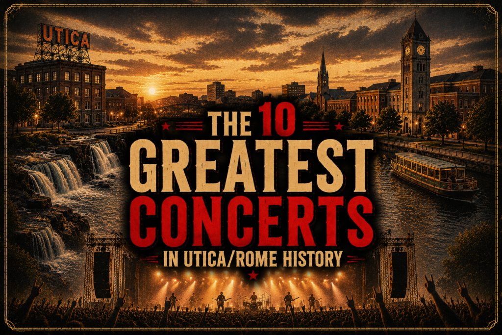 The 10 Greatest Concerts in Utica/Rome History