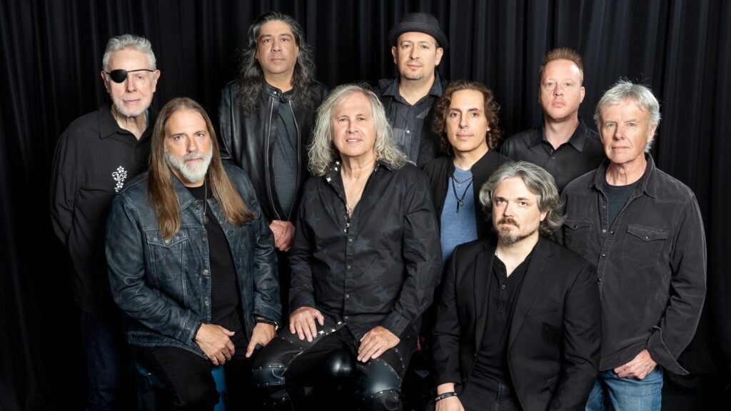 Kansas band — official group press photo for the 50th Anniversary Tour