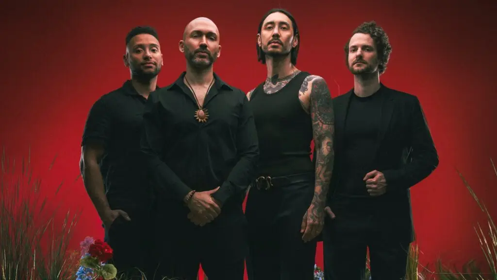 The Number Twelve Looks Like You, four-piece mathcore band, official 2026 promotional photo