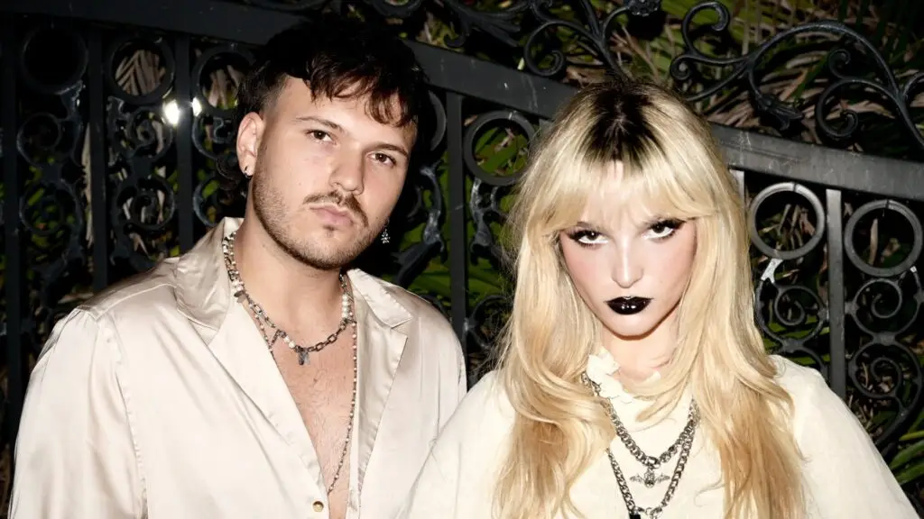 The Haunt siblings Anastasia Grace and Maxamillion Haunt in gothic press photo, fall 2026