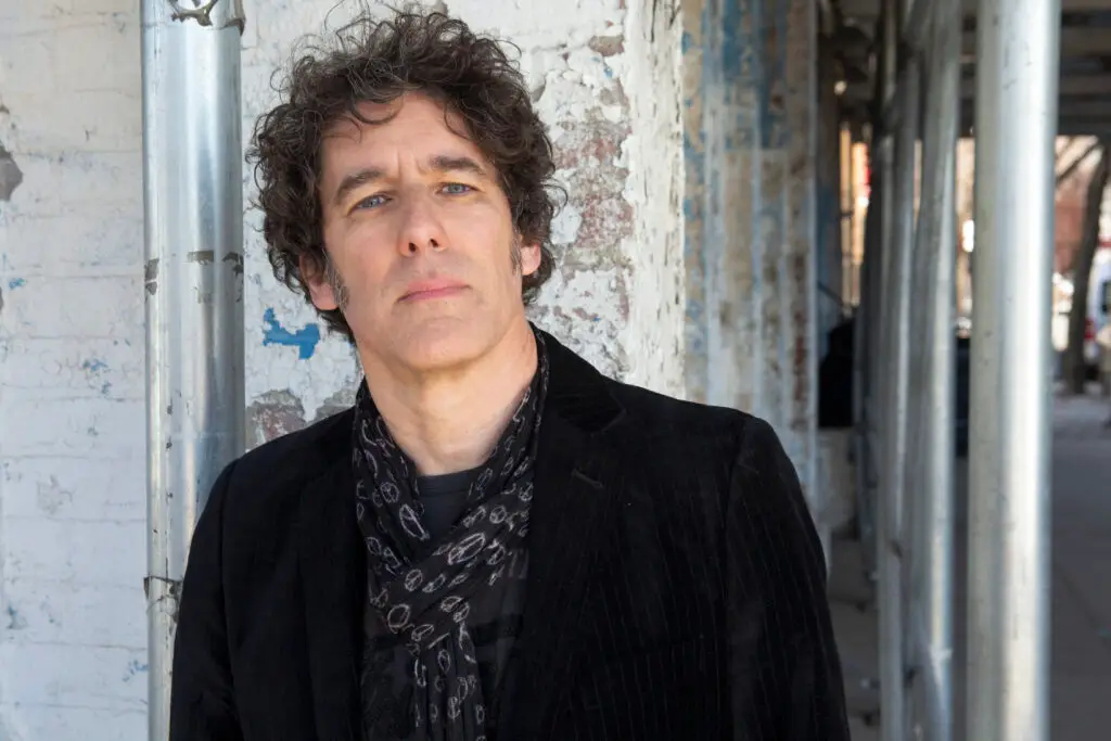 Jeff Slate, NYC singer-songwriter, in a press portrait by photographer Bob Gruen