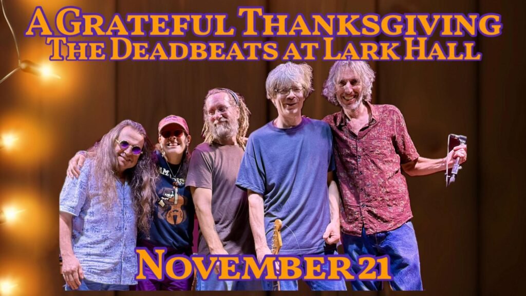 The Deadbeats perform at Lark Hall in Albany NY for A Grateful Thanksgiving on November 21