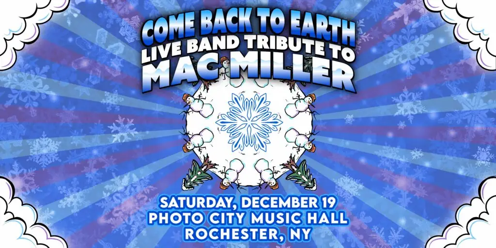 Concert announcement: Come Back to Earth Mac Miller tribute at Photo City Music Hall, December 19