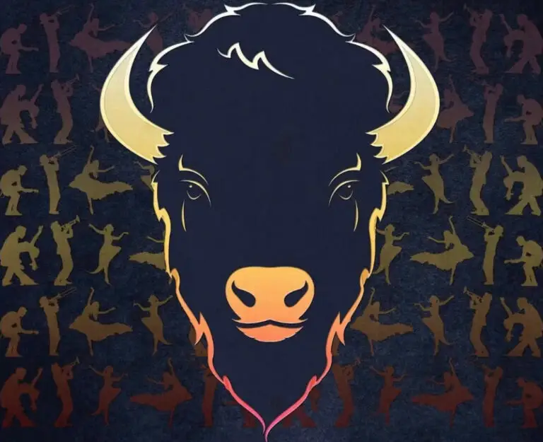 Buffalo's The Last Waltz Live 2026 official event artwork — golden bison with musician silhouettes